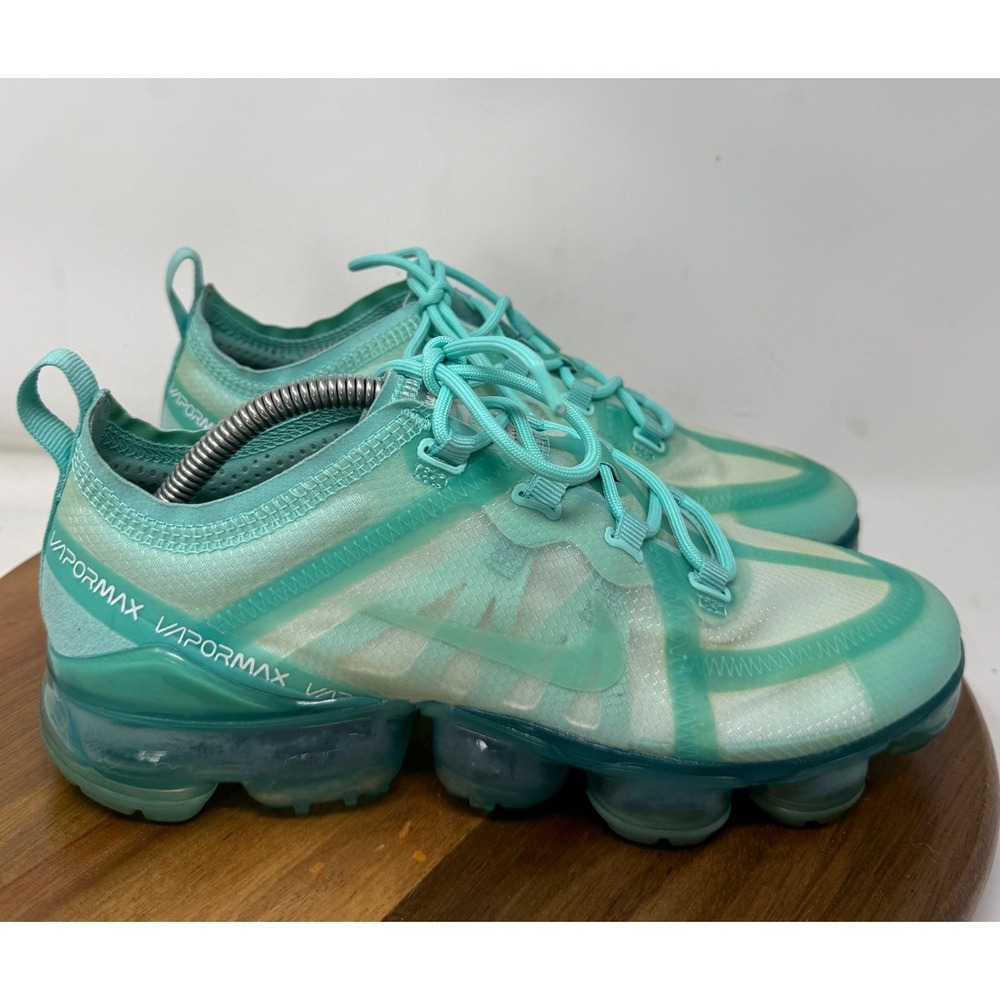 Nike Air VaporMax 2019 Teal Tint Tropical Twist CI9903-300 Womens 7.5